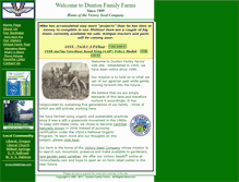 Tablet Screenshot of duntonfarms.com